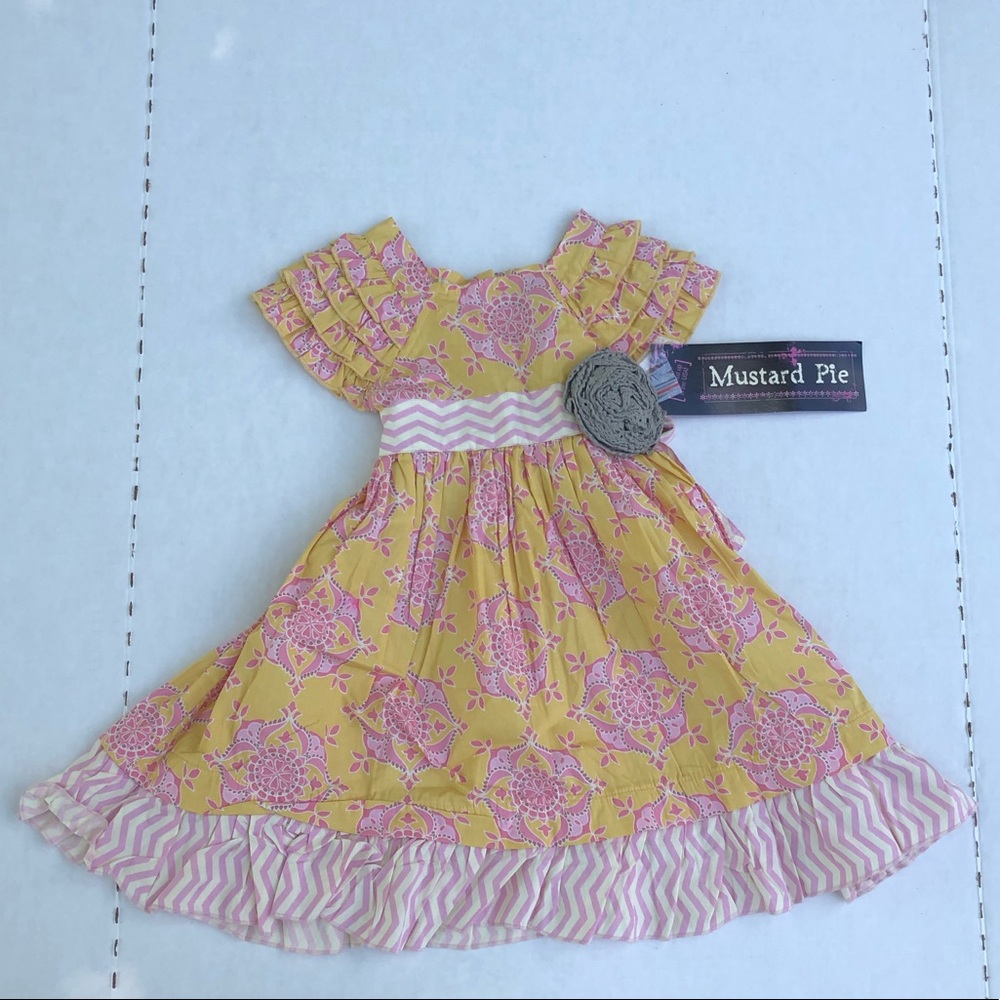 Mustard Pie Dress, 2T NWT